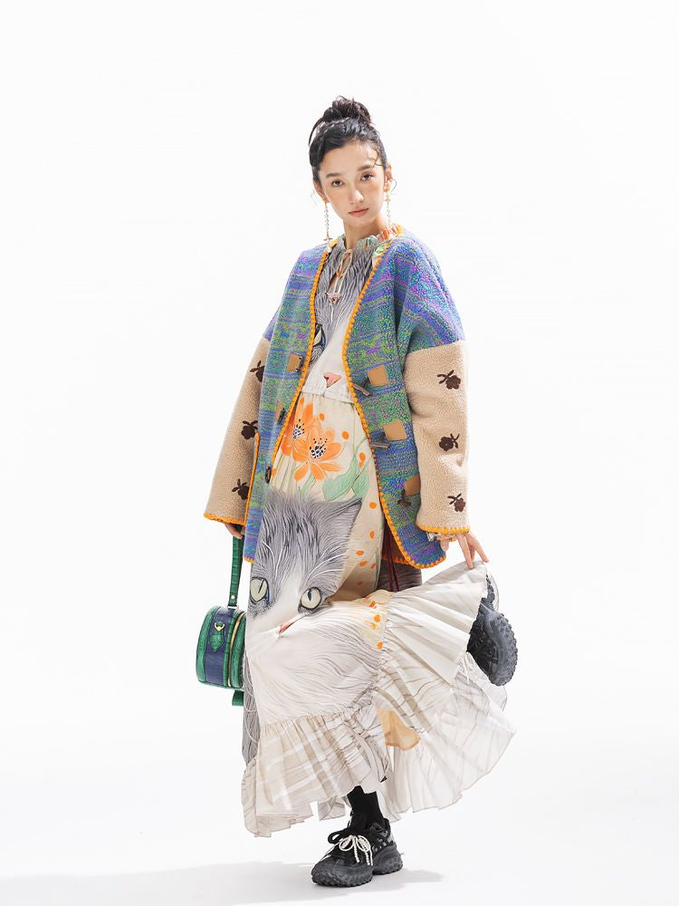 Shell Embroidered Loose Jacket【s0000011313】