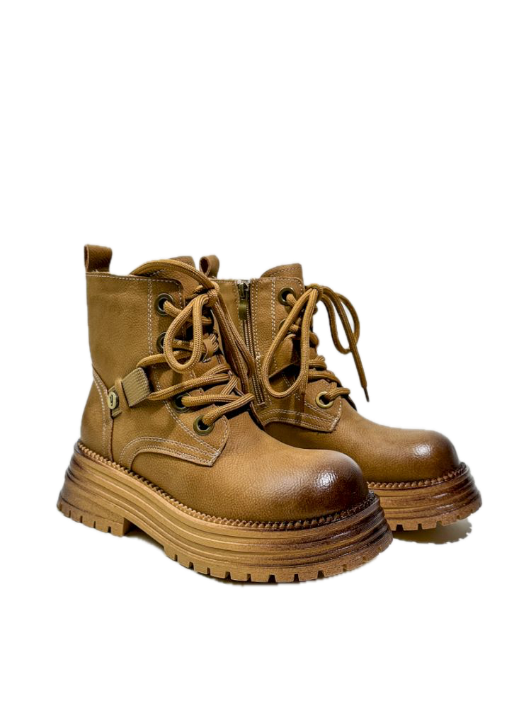 Thick Bottom Martin Boots【s0000013761】