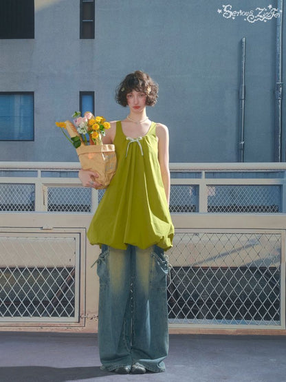Pod Sleeveless Pocket Dress【s0000013372】