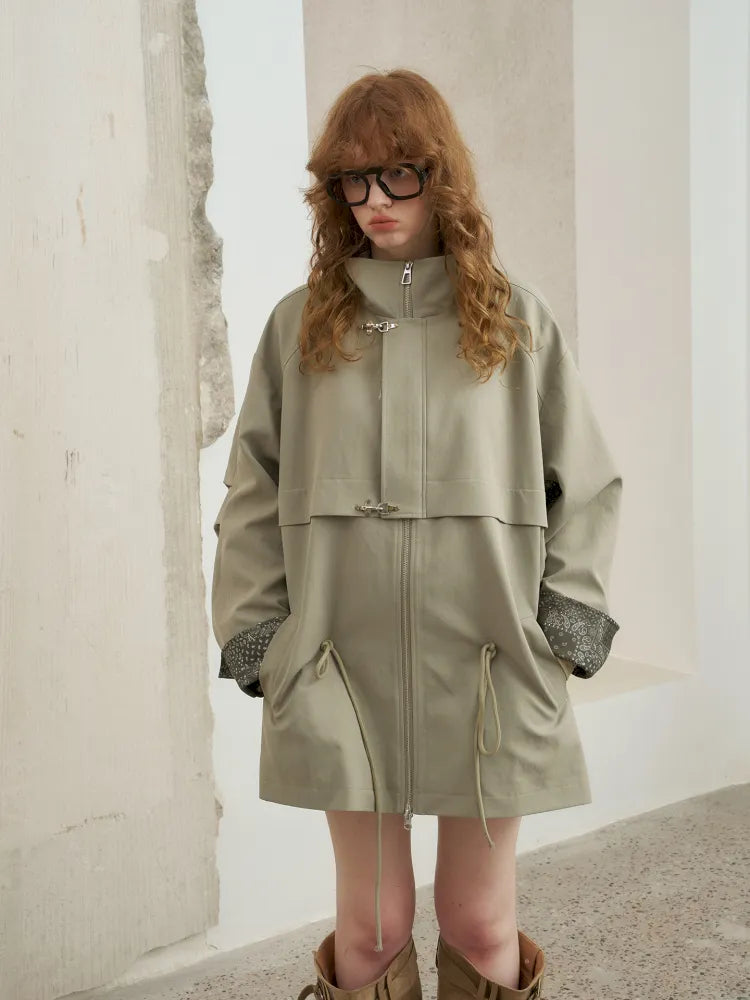 Mid-Length Trench Coat【s0000014078】