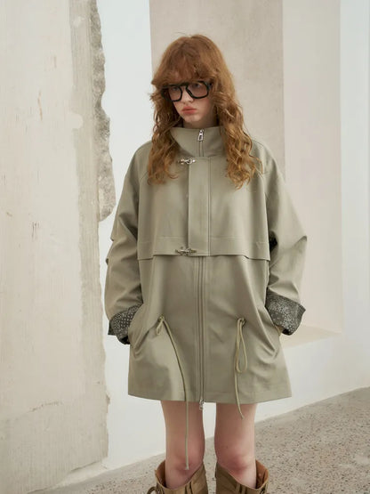 Mid-Length Trench Coat【s0000014078】