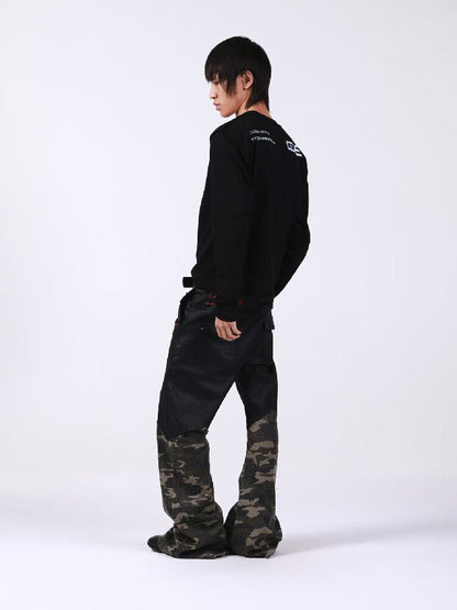 Slogan Cotton Linen Long Sleeves【s0000018193】