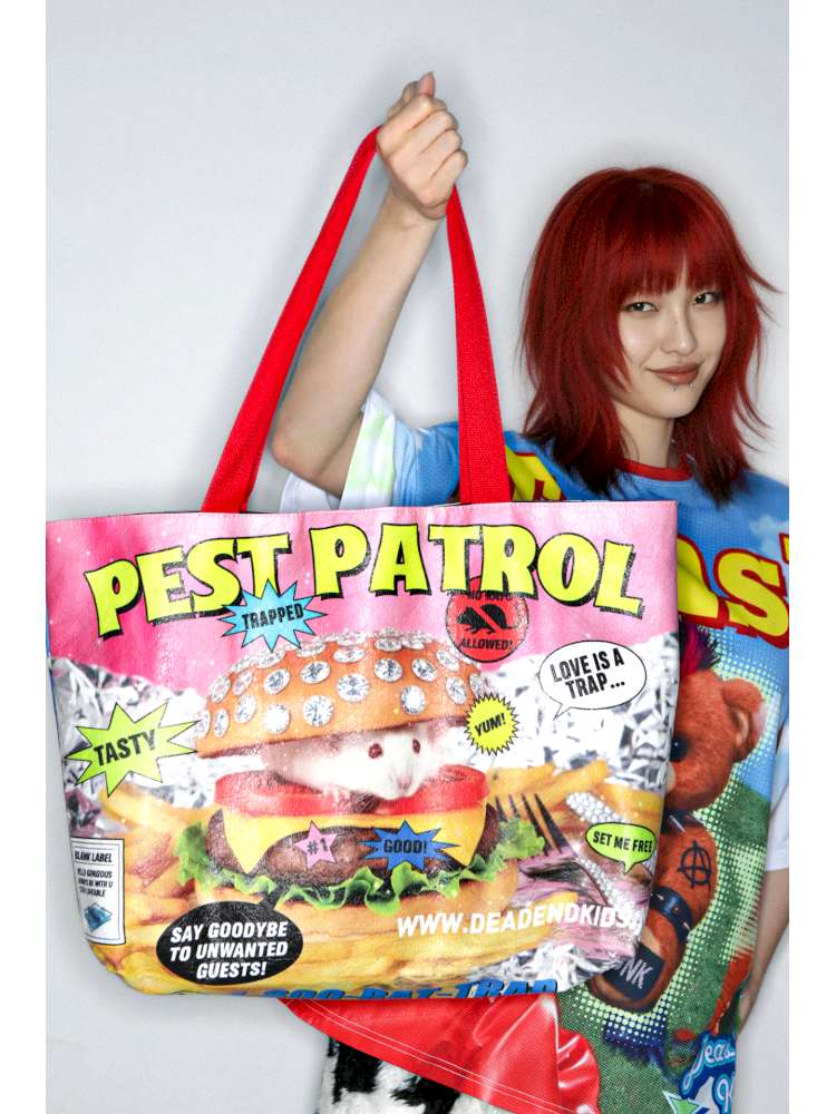 Mouse Print American Vintage Dupont Tote Bag【s0000014913】