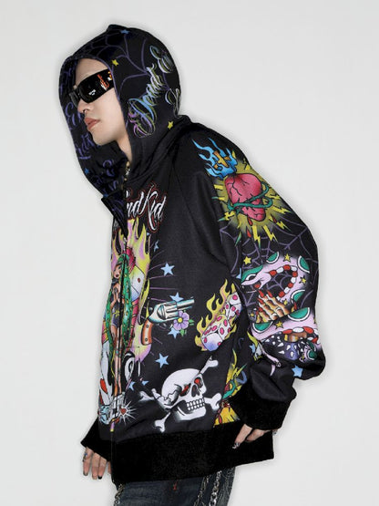 WEST COAST TIDE LOOSE OVERSIZE HOODED JACKET [S0000010270]