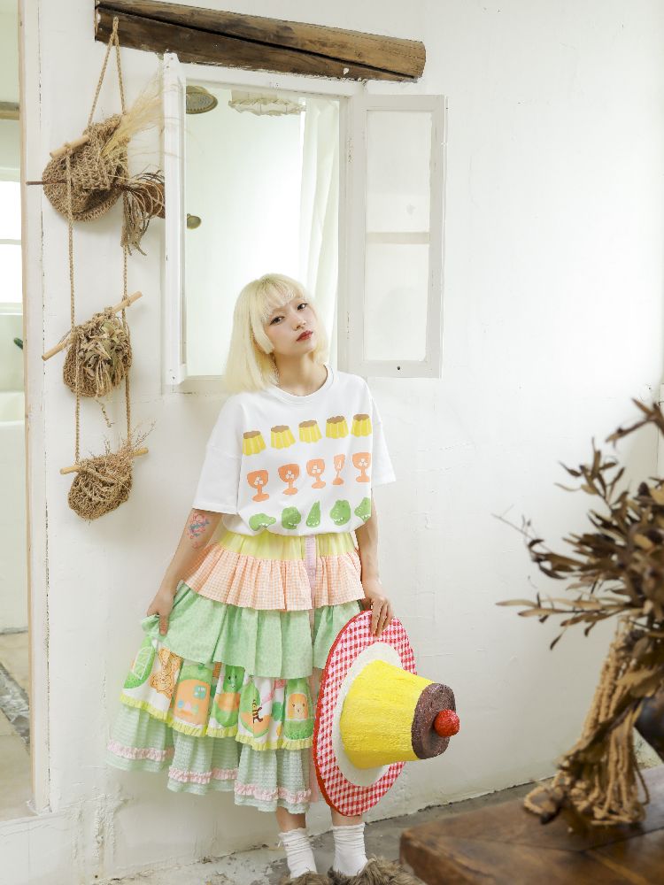 Lolita Cake Halter Skirt【s0000010463】