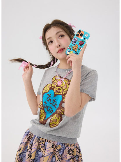 Bear Polka Dot Magnetic Case【s0000016710】