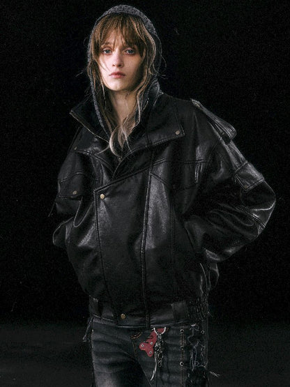 Removable FUR FLIGHT JACKET [S0000010762]