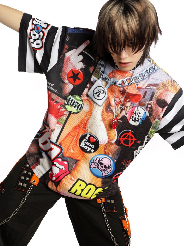 Punk Rock Band Subculture T-shirt【s0000015892】