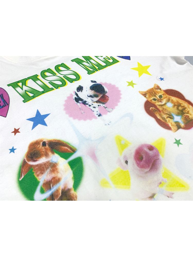 Positive shoulder thin T-shirt【s0000012458】