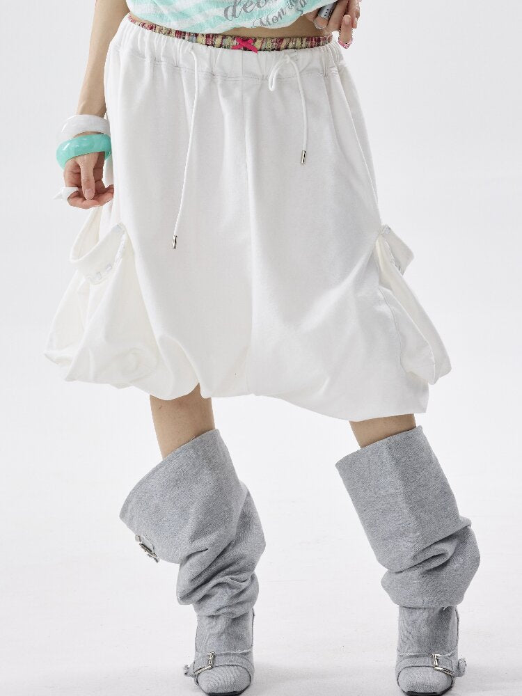 Loose Plaid Rhinestone Sports Pants【s0000017647】