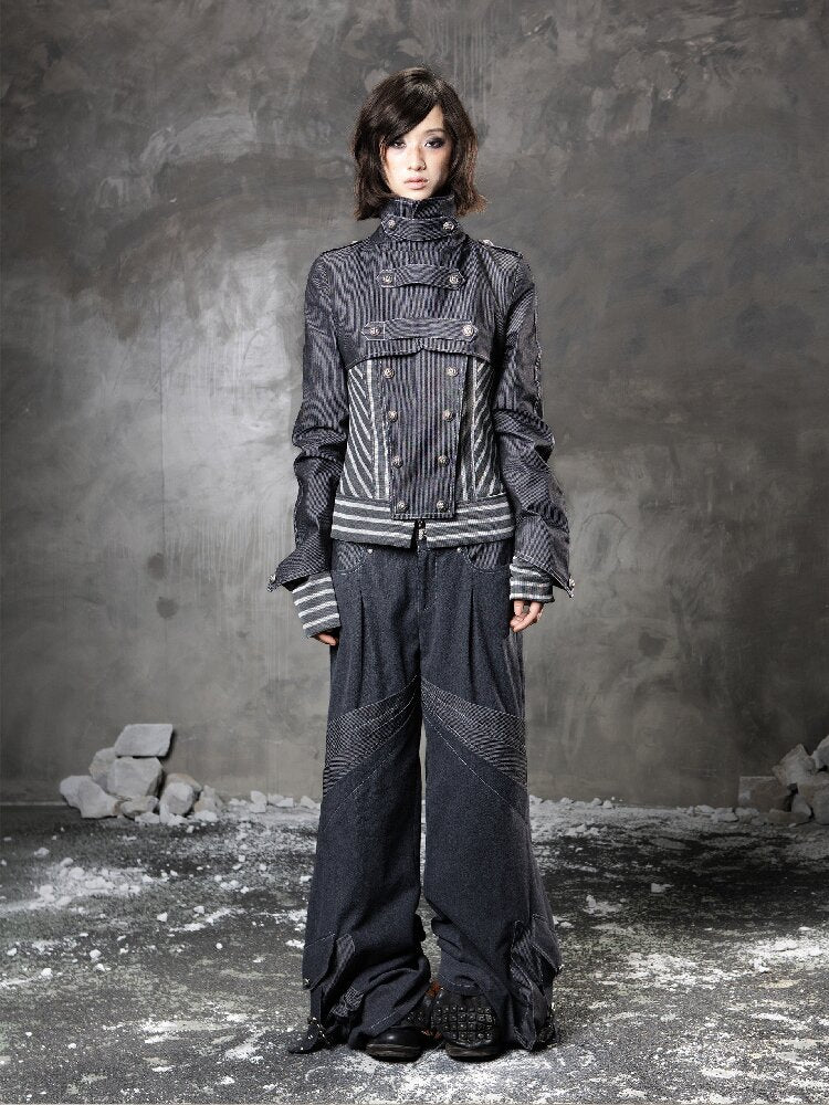 Loose Wide-Leg Jeans【s0000015958】