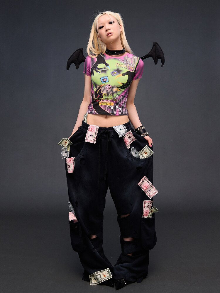 Distressed Sweatpants【s0000017488】