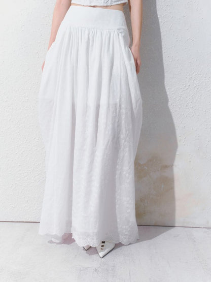 High-Waisted Half-Length Skirt【s0000012154】