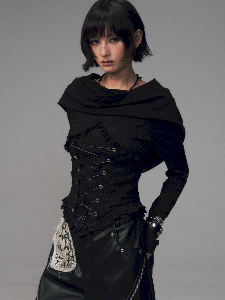 Hooded Layering Sweater【s0000014454】