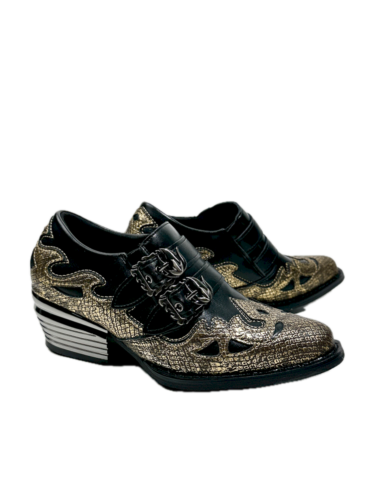 Middle heel Chelsea shoes【s0000013749】