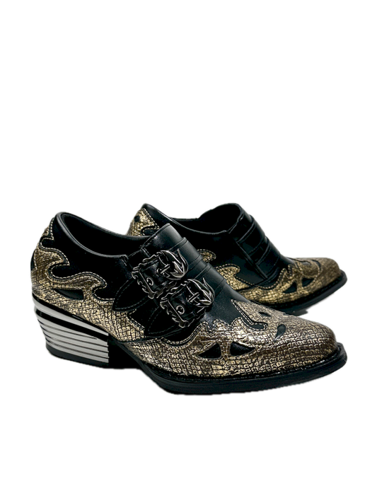 Middle heel Chelsea shoes【s0000013749】