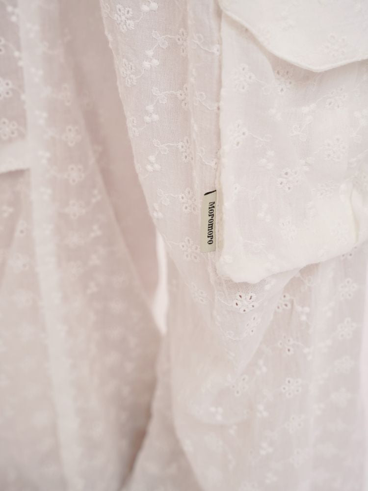 Cotton Jacquard Textured Cool Pants【s0000013459】