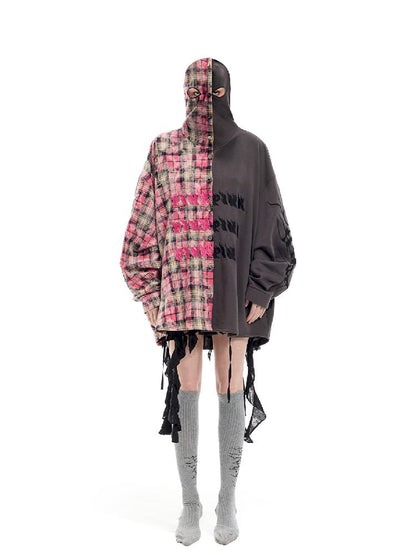 Hooded Headcoat Embroidered Shirt【s0000012072】