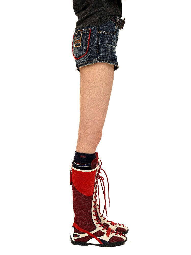 Vintage Bamboo Pleated Jeans【s0000016139】