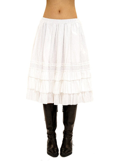 Heavy Works Layered Lace Skirt【s0000016092】