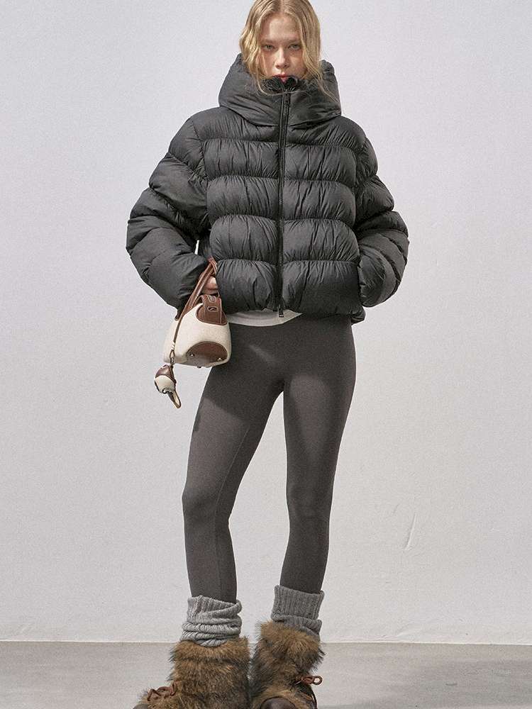 Velvet White Duck Down Jacket【s0000015219】