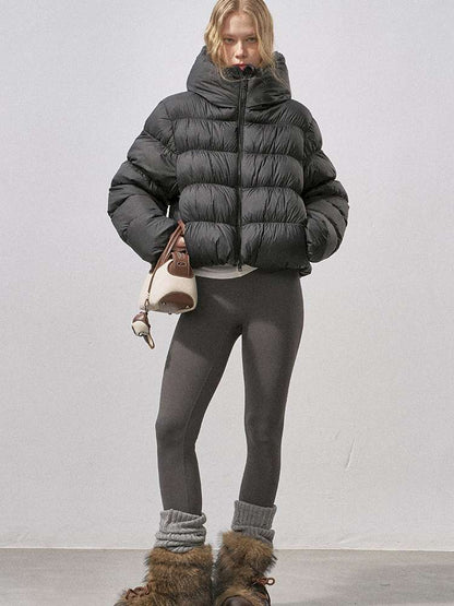 Velvet White Duck Down Jacket【s0000015219】