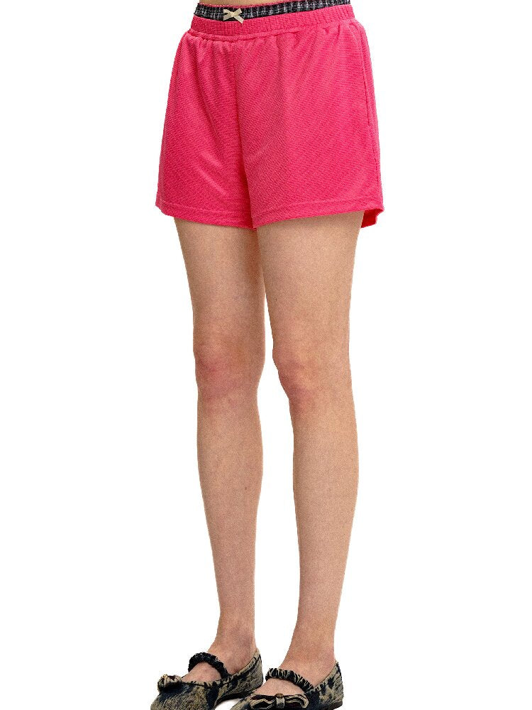 Fake Two-Piece Mesh Shorts Pants【s0000017421】
