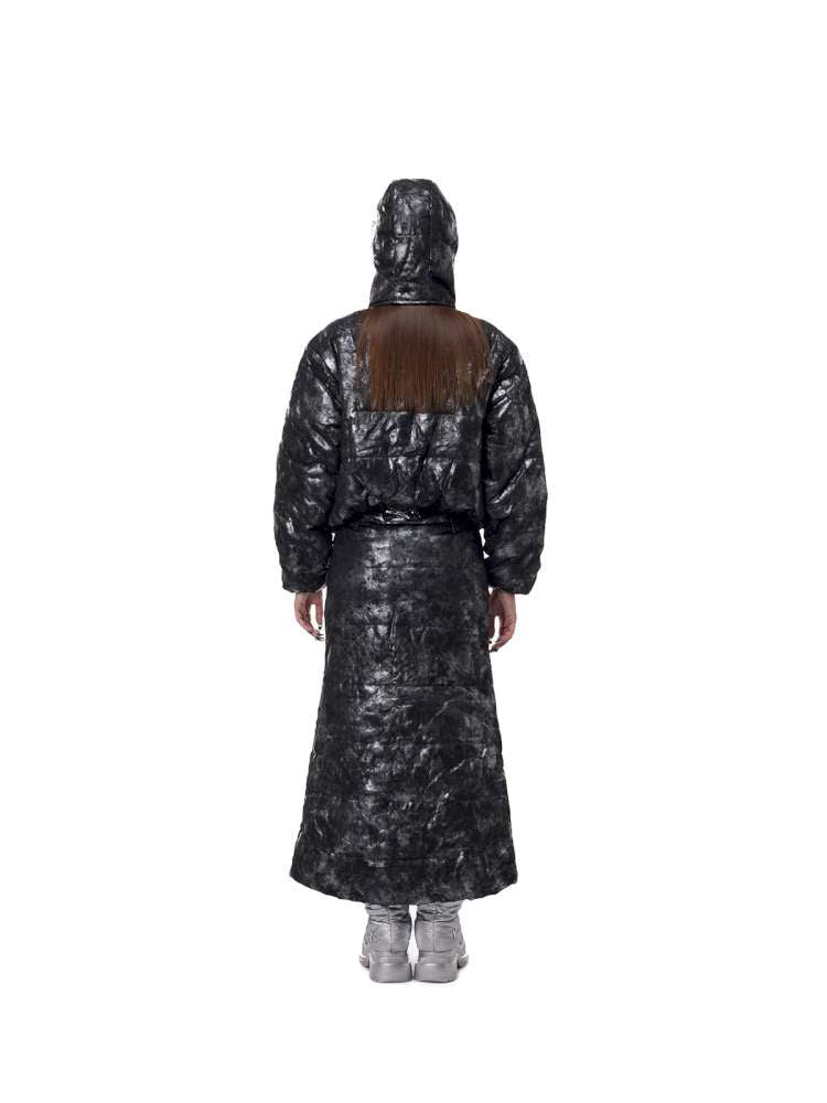 Silver Electric Moon A-line Skirt【s0000015135】