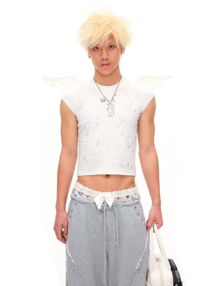 Starlight Diamond Angel Wing Tee【s0000016494】