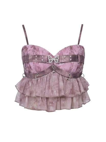 Two-Way Wearable Detachable Straps Inner Top【s0000014028】