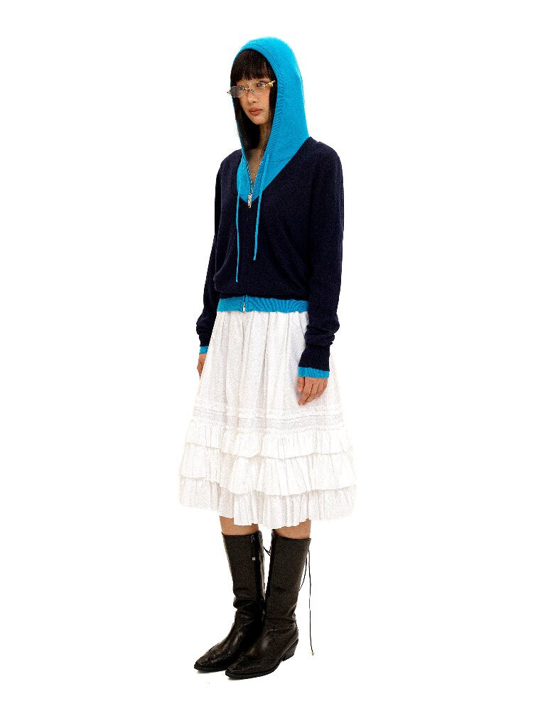 Handmade Patch Leaky Needle Sweater【s0000016119】
