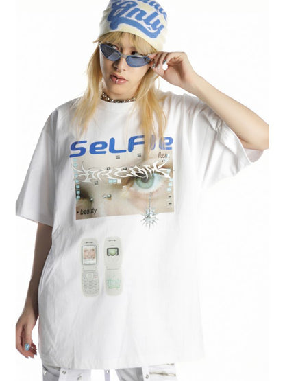 American Street Hip Hop Short Sleeve T-Shirt【s0000012453】