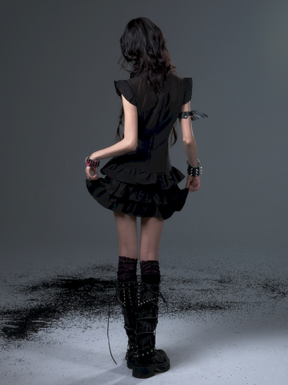 Puffy Cake Cheongsam Dress【s0000012444】