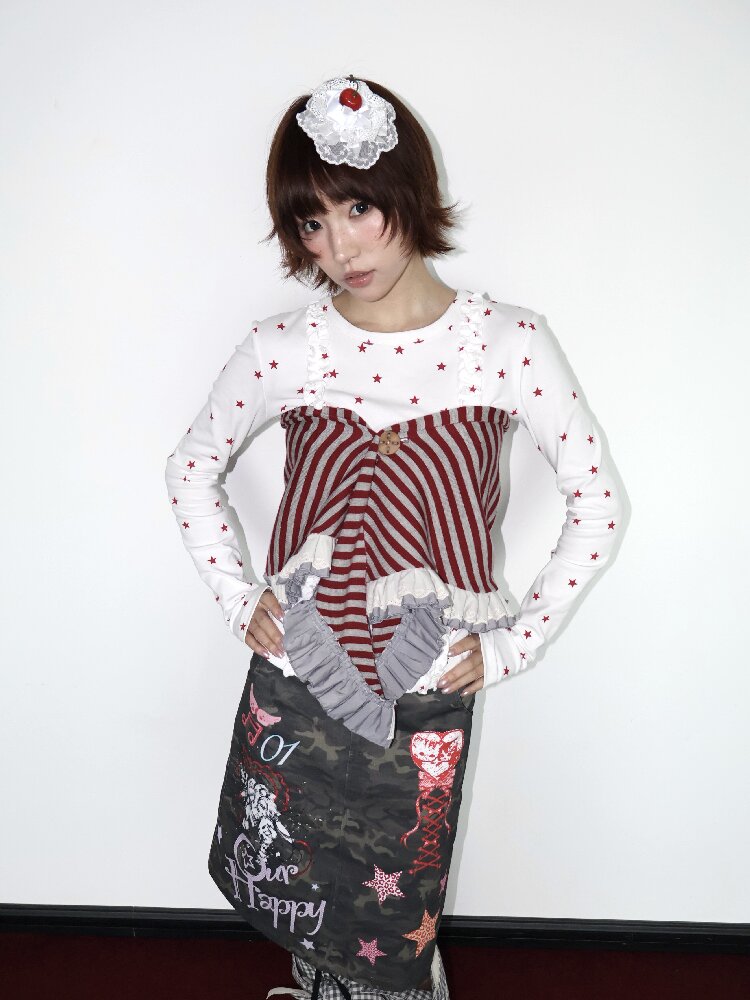 Knitted Lace Multi Wear Skirt【s0000018662】