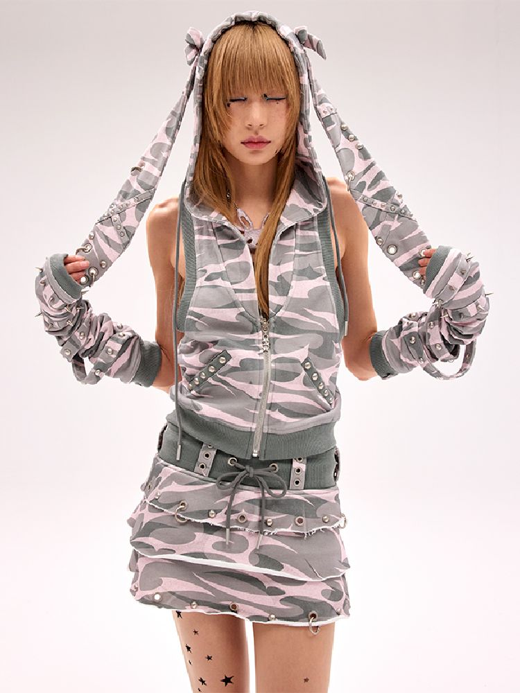 Studded Embellished Cake Dress【s0000012175】