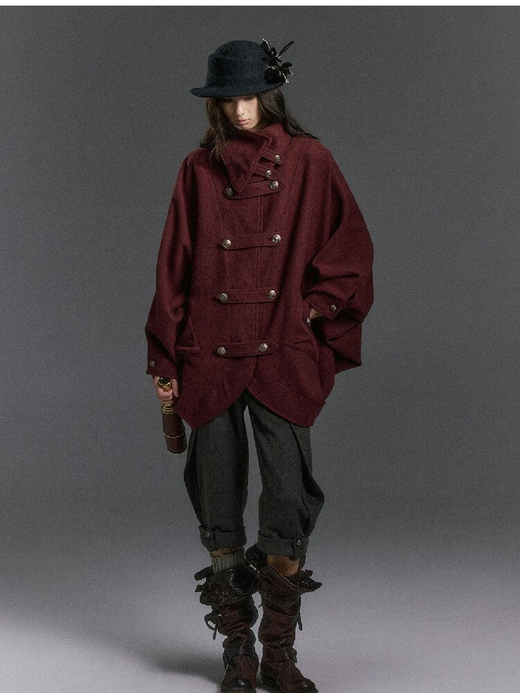 Knightly Napoleon Wool Coat【s0000019237】