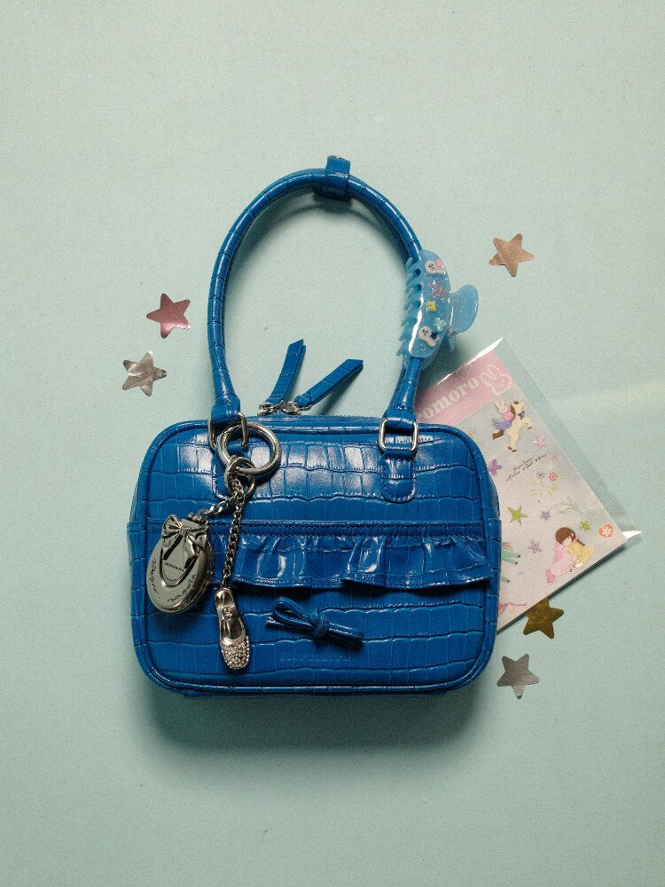 Cowhide Special Lace Underarm Bag【s0000016443】
