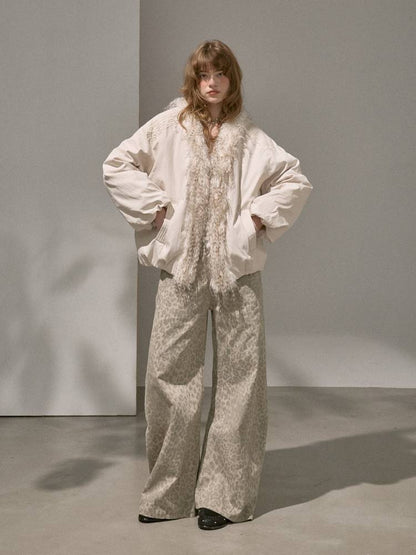 Straight-Leg Wide-Leg Jeans【s0000014389】