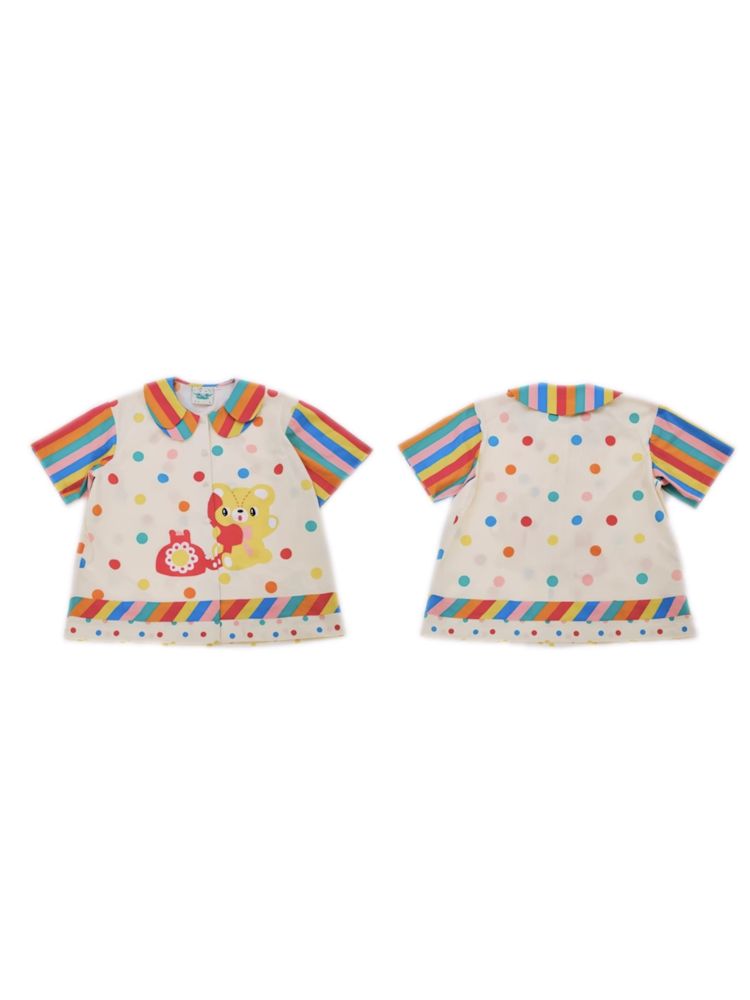 Rainbow Diary Print Shirt【s0000009098】