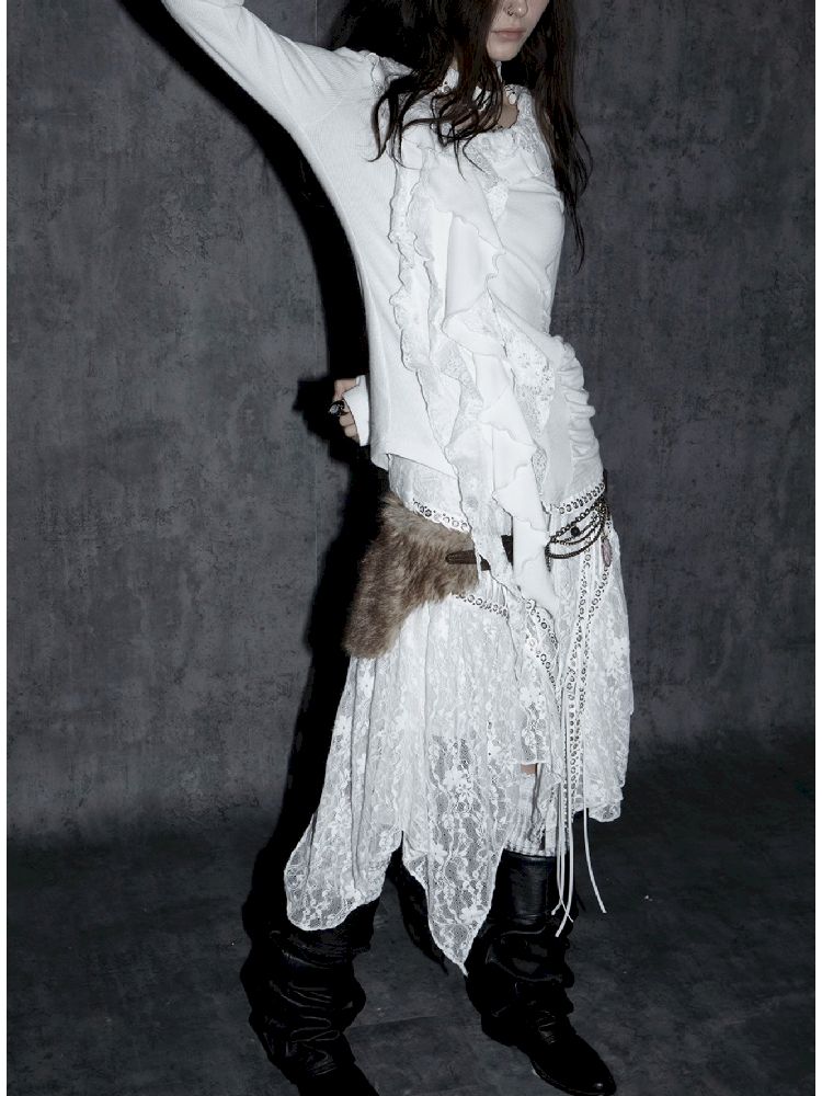 Romantic Styling Half Skirt【s0000011269】