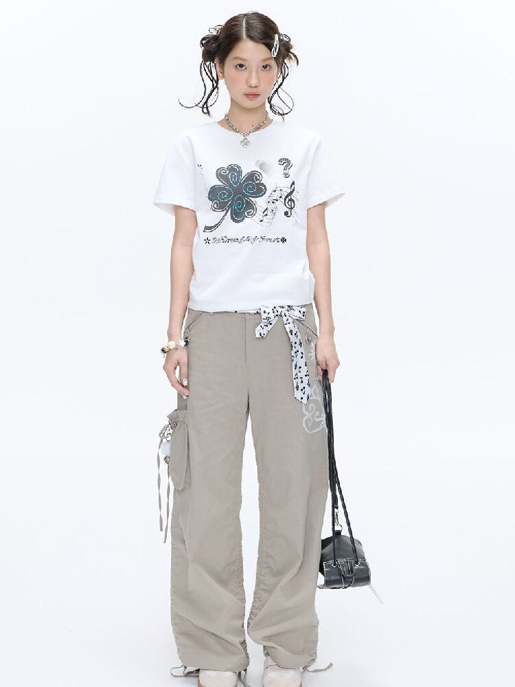 Vine Shirring Pleats Cargo Pants【s0000016376】