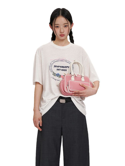 Loose short-sleeved T-shirt【s0000012550】