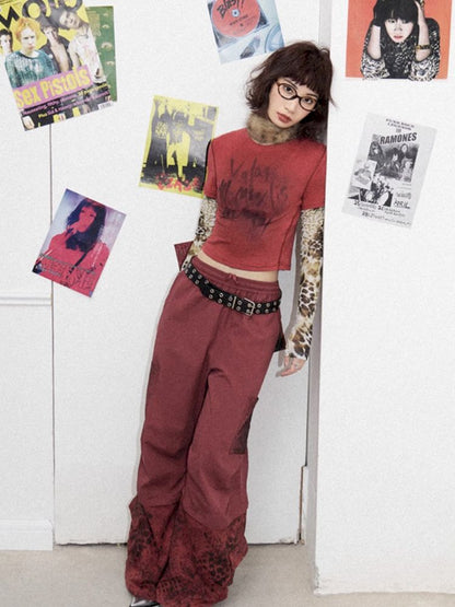 High Waisted Straight Leg Pants【s0000012270】