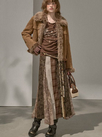 Faux Fur Collar Jacket【s0000014409】