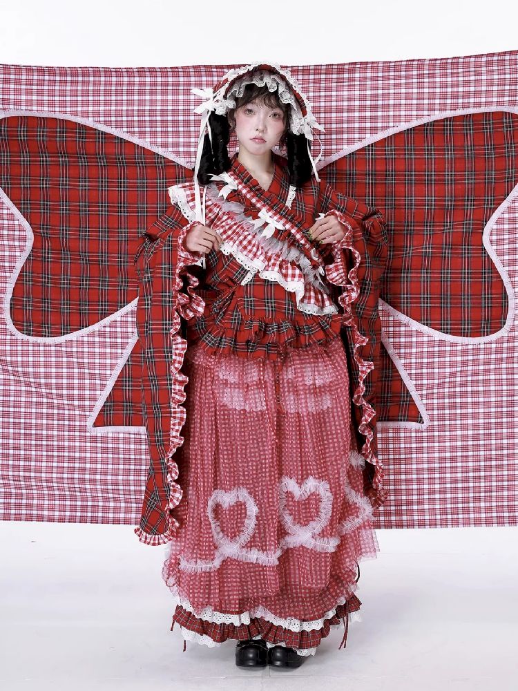 Retro Mesh Hooded Dress【s0000012194】