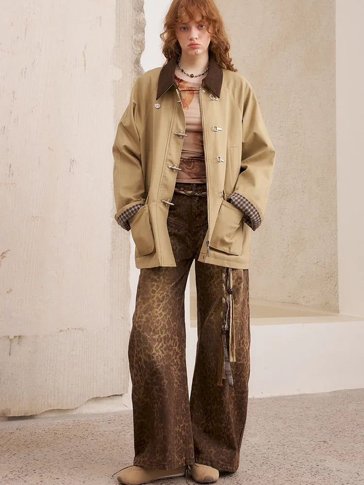 Cotton-lined trench coat【s0000014076】