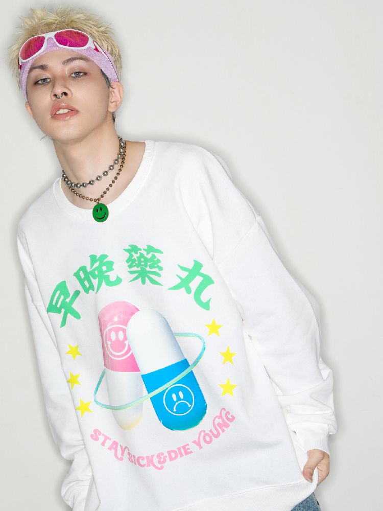 PILL LOOSE SWEATSHIRT [S0000010263]