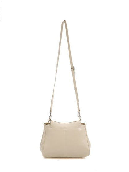 Cowhide Bow Flap Crossbody Bag【s0000016132】