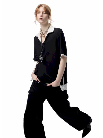 Old washed scimitar jeans【s0000012391】