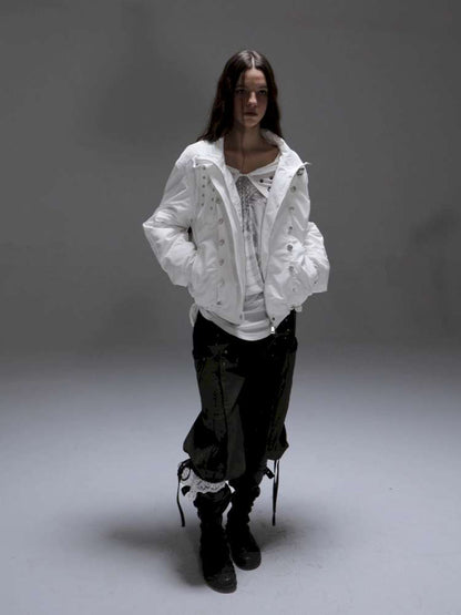 Loose Oversized Fur Collar Down Jacket【s0000014709】